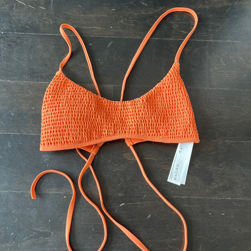 Orange Hollister Women’s Bikini Top